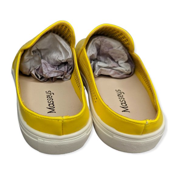 Massey's Yellow Mules Size 8.5W - Picture 4 of 9